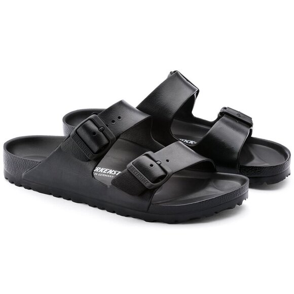 BIRKENSTOCK Arizona Essentials EVA Sandal Slipper Black Size 9 NWB - Picture 2 of 11